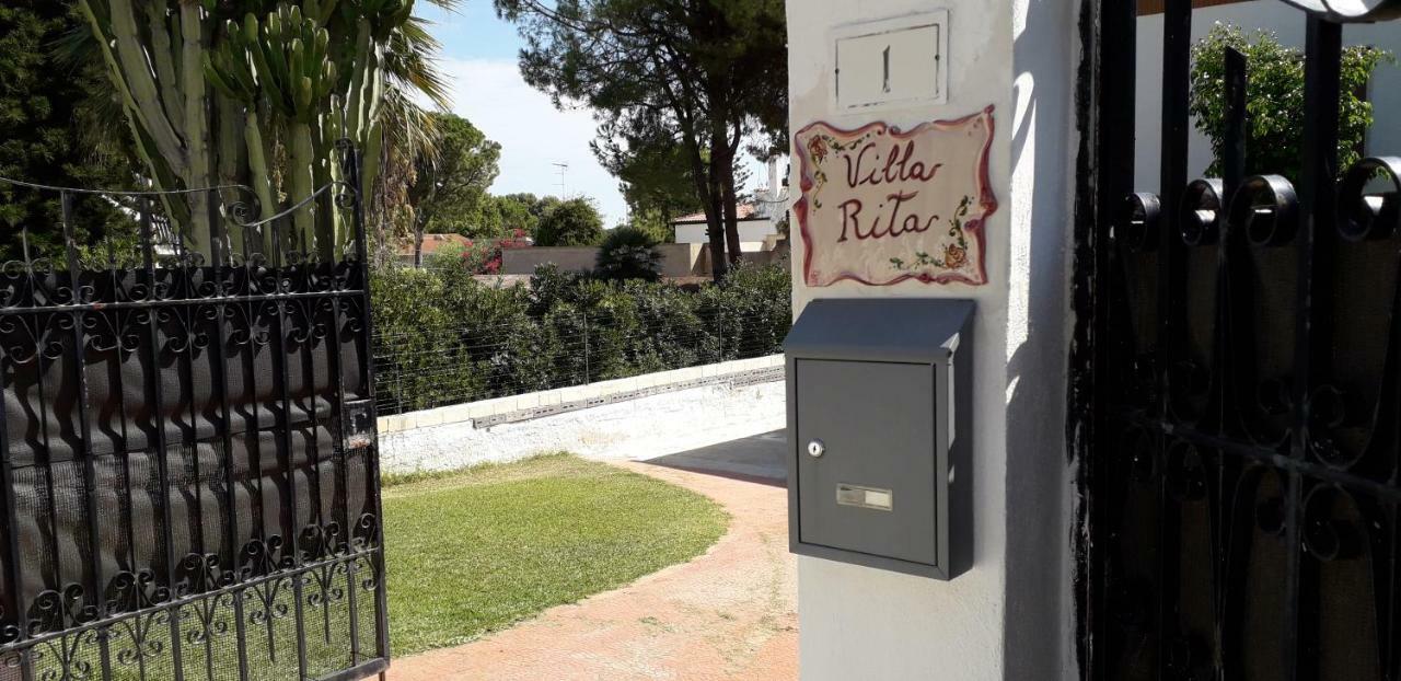 Villa Rita Apartment Fontane Bianche Exterior foto
